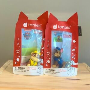 Paw Patrol Tonies Set of 2 | Chase and Rubble